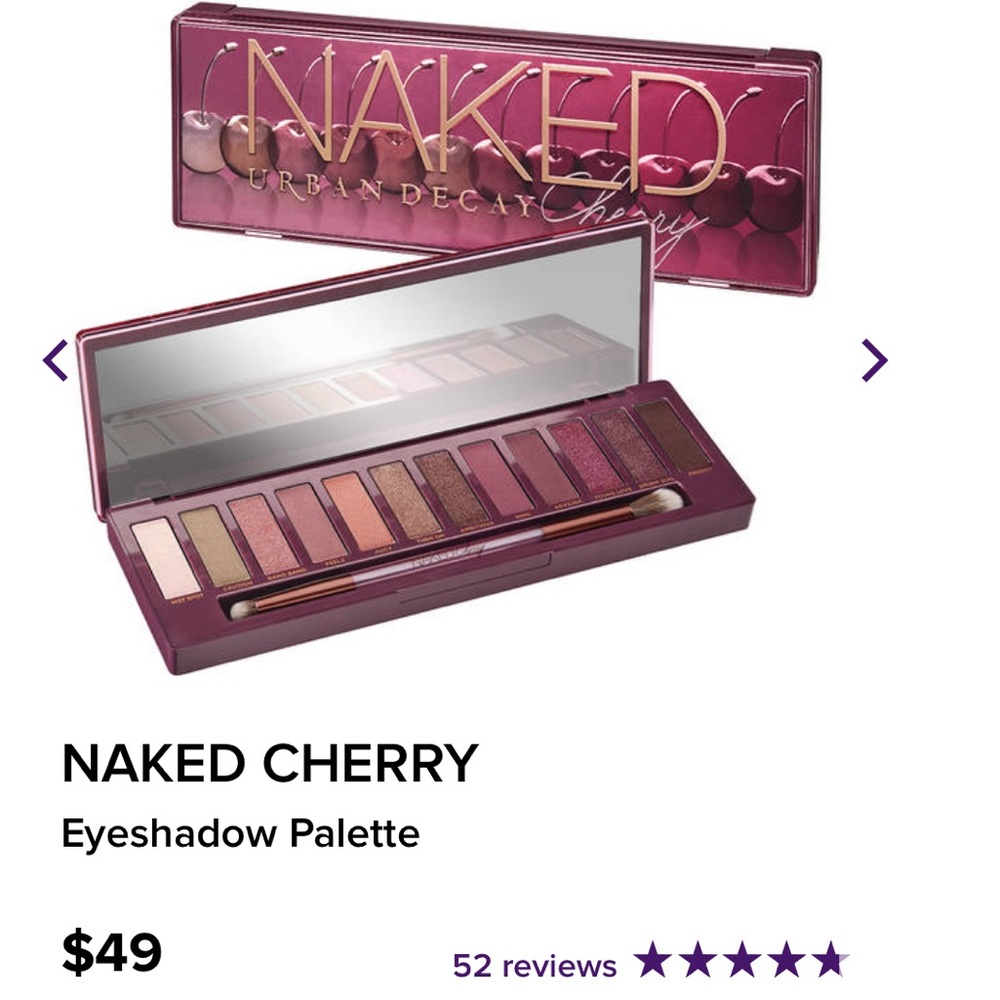Urban Decay Naked Cherry Eyeshadow palette